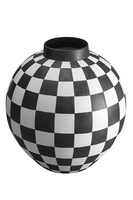 Damier Extra Large Vase