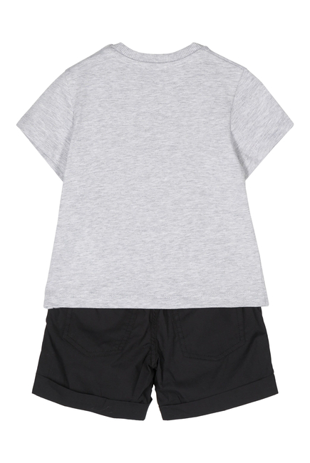 Kids Cotton T-Shirt and Shorts Set