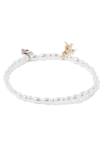 Pave Butterfly Stretch Bracelet