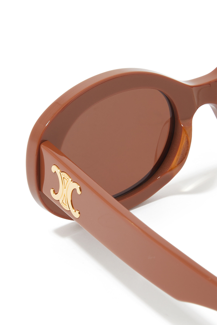 Triomphe Oval Sunglasses