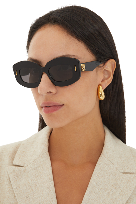 Screen Acetate Sunglasses