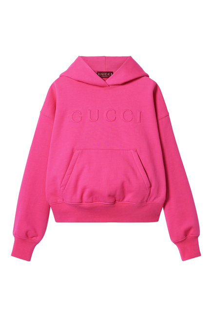 Cotton Jersey Hooded Sweatshirt