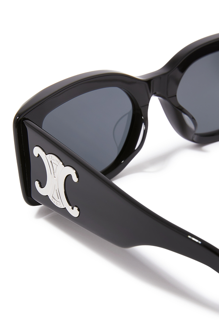 Maxi Triomphe Rectangular Sunglasses