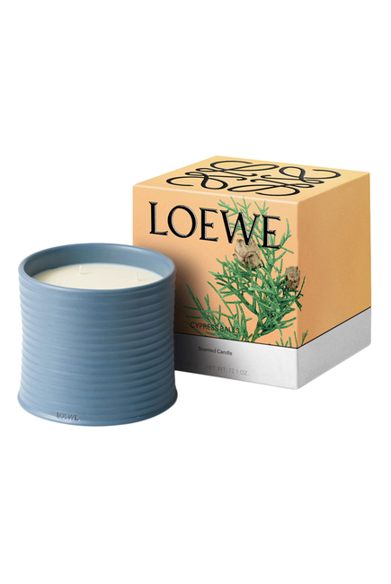 Blue Cypress Scented Candle