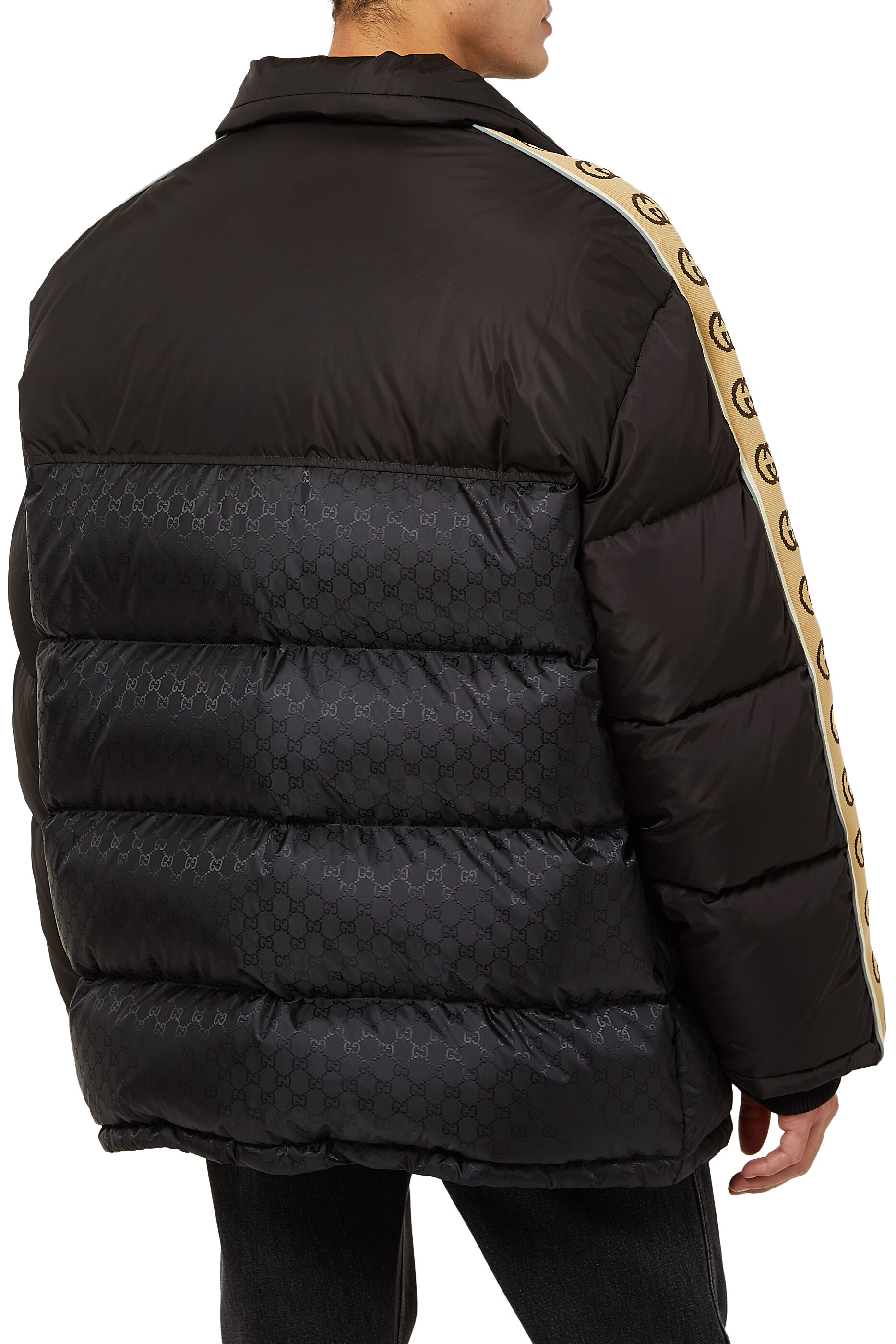 Gg jacquard clearance nylon jacket