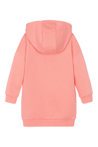 Kids Elephant-Print Hooded Dress