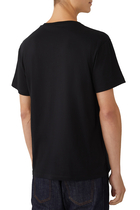 V-Neckline Embroidered T-Shirt