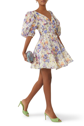 Tama Puff Sleeve Mini Dress
