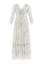 Chandelier Sequin Gown