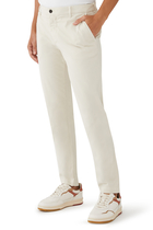 Stretch-Cotton Chino Pants