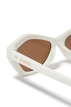 Les Lunettes Bambino Diamond Sunglasses