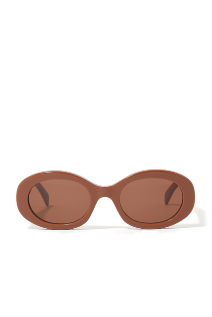 Triomphe Oval Sunglasses