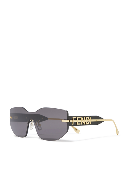 Fendigraphy Rectangular Sunglasses