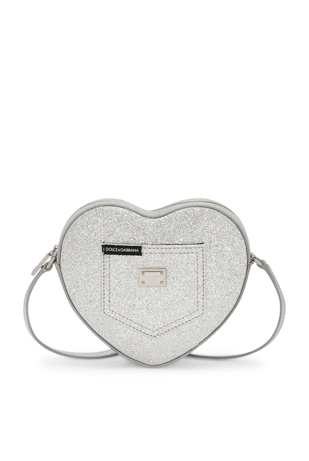 Kids Logo Girlie Heart Shoulder Bag