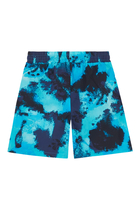 Kids Tie Dye Bermuda Shorts