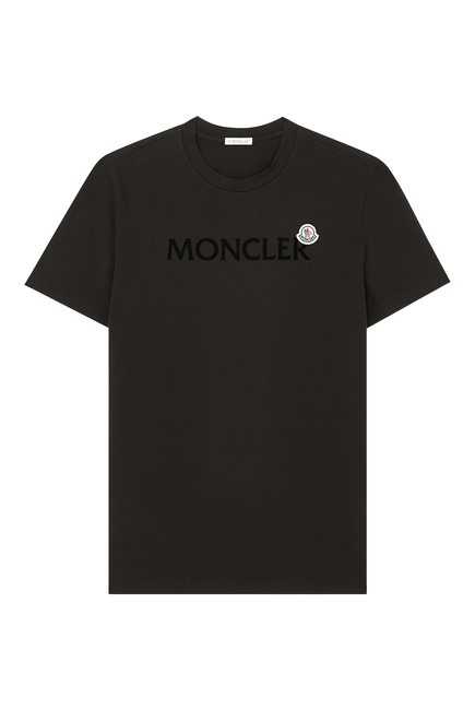 Logo & Badge Cotton T-Shirt