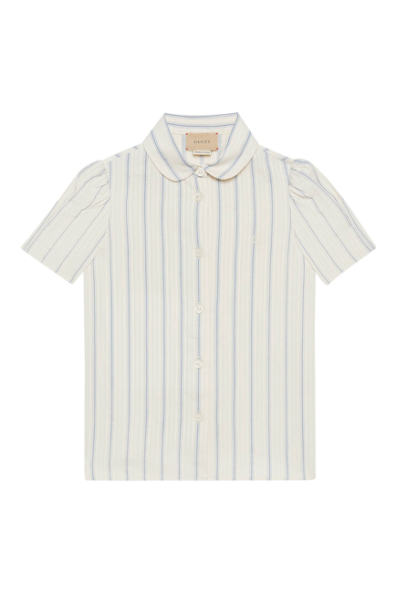 Kids Striped Cotton Shirt