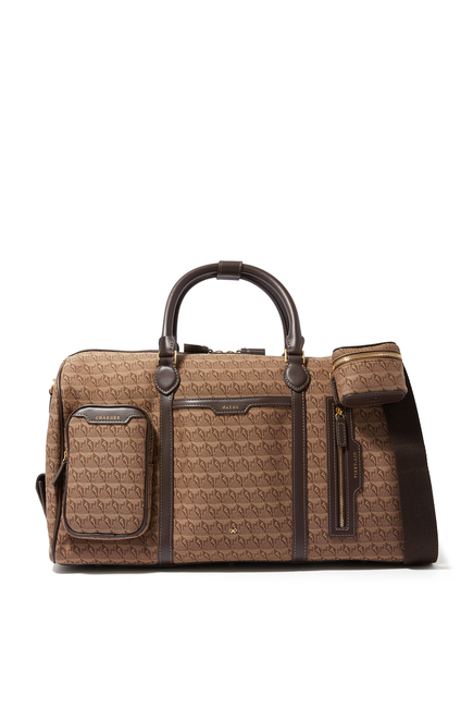 Jacquard In-Flight Barrel Bag