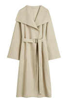 Signature Linen-Blend Coat