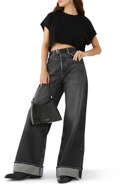 Dame High-Rise Wide-Leg Pants