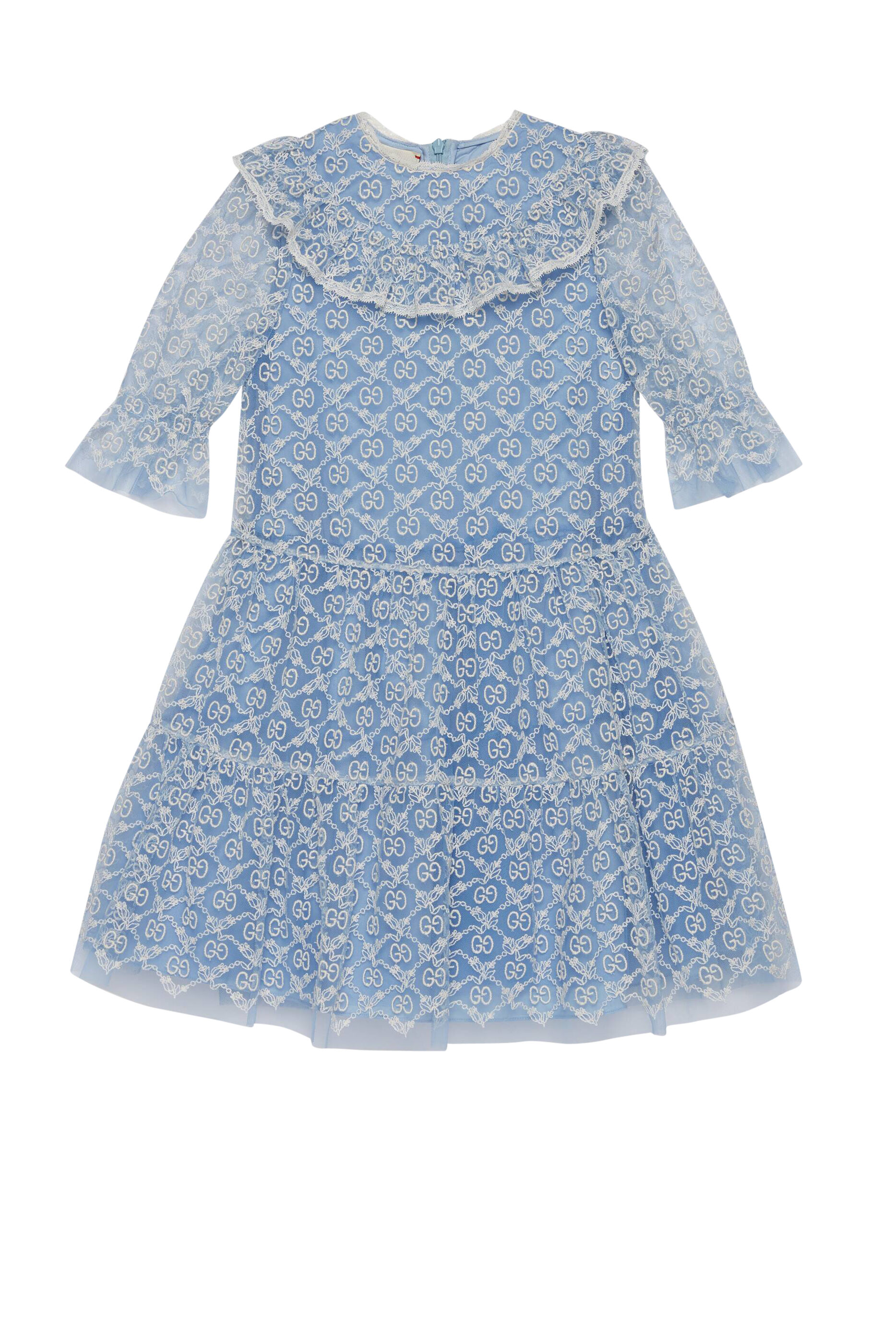 Gucci Embroidered Tulle Dress for Kids 