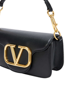 Valentino Garavani Loco Leather Shoulder Bag