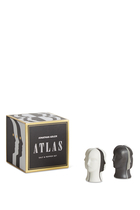 Atlas Salt and Pepper Shakers