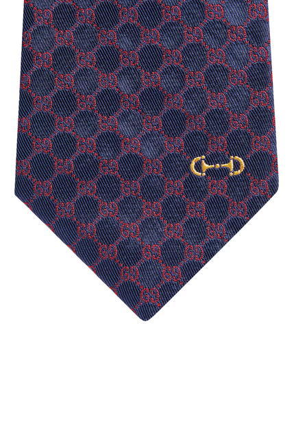 Monogram Silk Tie