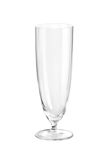 Iris Champagne Flute Glasses, Set of 2