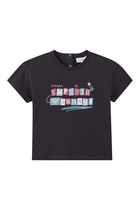 Kids Graphic Logo Cotton Jersey T-Shirt