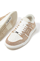 Shimmer Skel Low-Top Sneakers