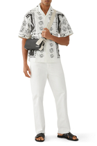 La Chemise Jean Printed Bowling Shirt