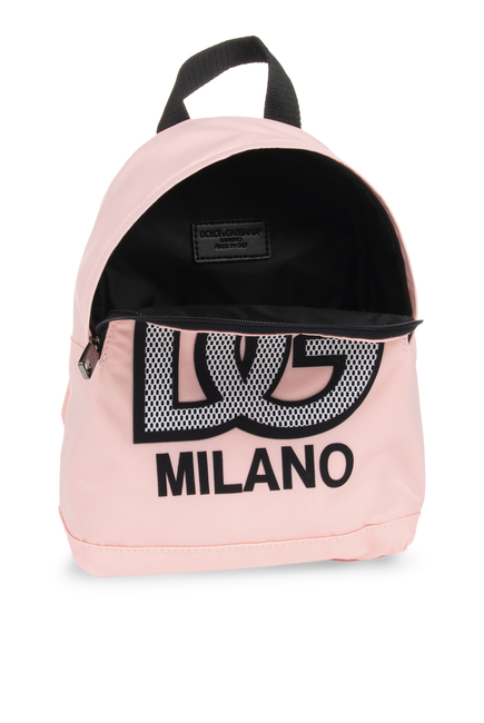 Kids Logo Appliqué Backpack