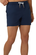 Solid Drawstring Swim Shorts