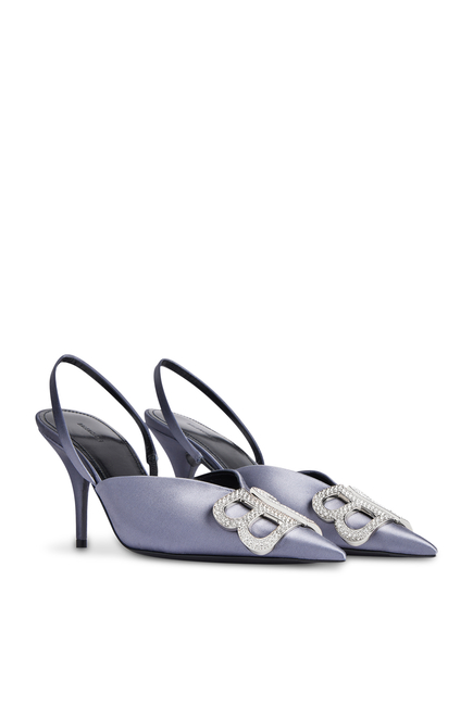 Knife BB 80 Silk Slingback Pumps