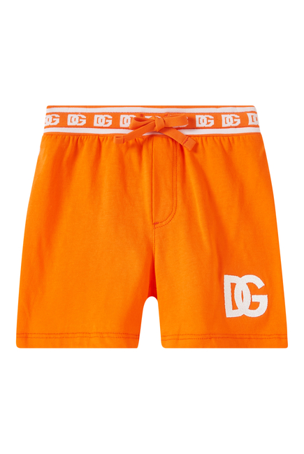 Kids Logo Cotton Shorts