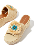 Kensington 80 Eye Wedge Mules