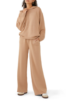 Cashmere Wide-Leg Trousers