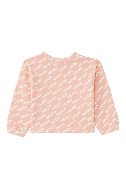 Kids Logo Print Sweatshirt