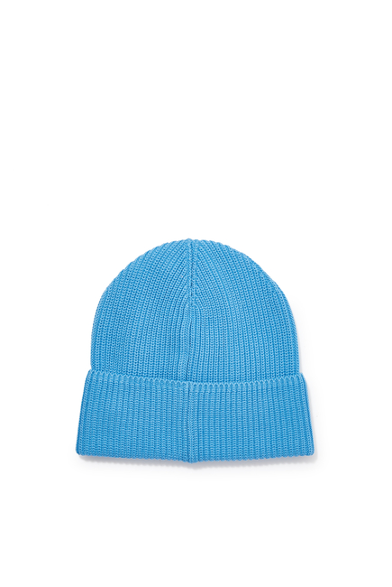 Logo Patch Knit Beanie