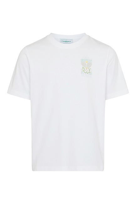 Tennis Pastelle Printed T-Shirt