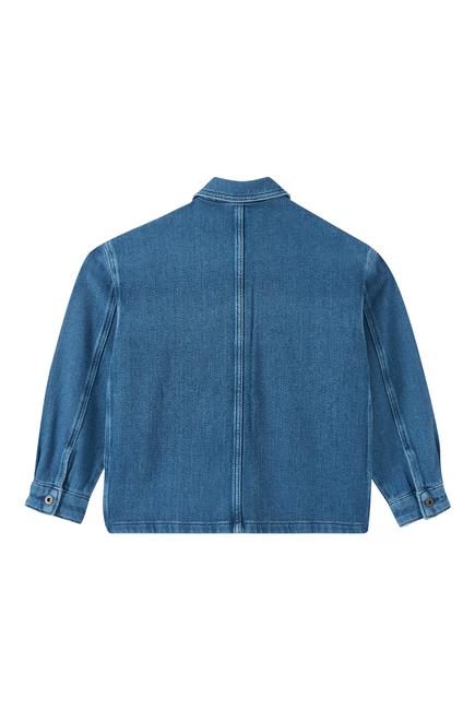 Kids Pocket Denim Shirt