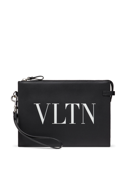 VLTN Leather Pouch