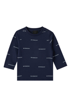 Baby Logo-Print Long Sleeves Shirt