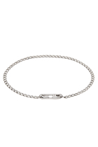 Annex Cuban Chain Bracelet I in Sterling Silver