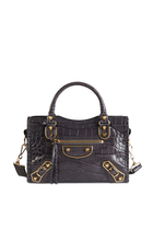 Metallic Edge Mini City Bag