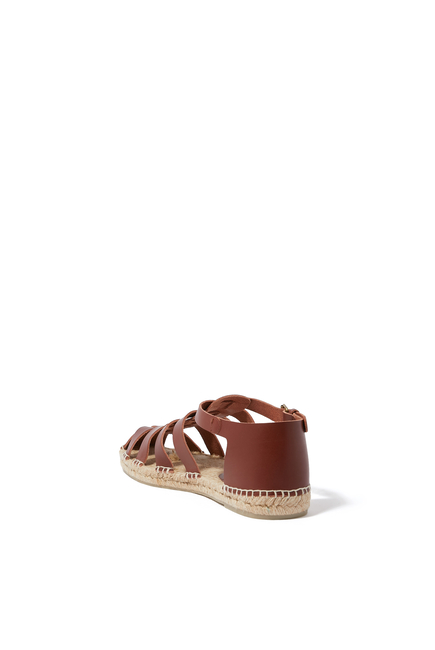 Samos Napa Cureo Leather Sandals