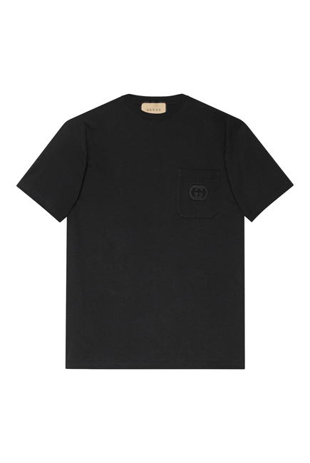 Cotton Jersey Patch T-Shirt