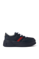 Kids Chunky Sneaker with Web Stripe