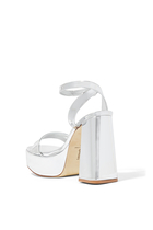 Dolly 115 Leather Platform Sandals